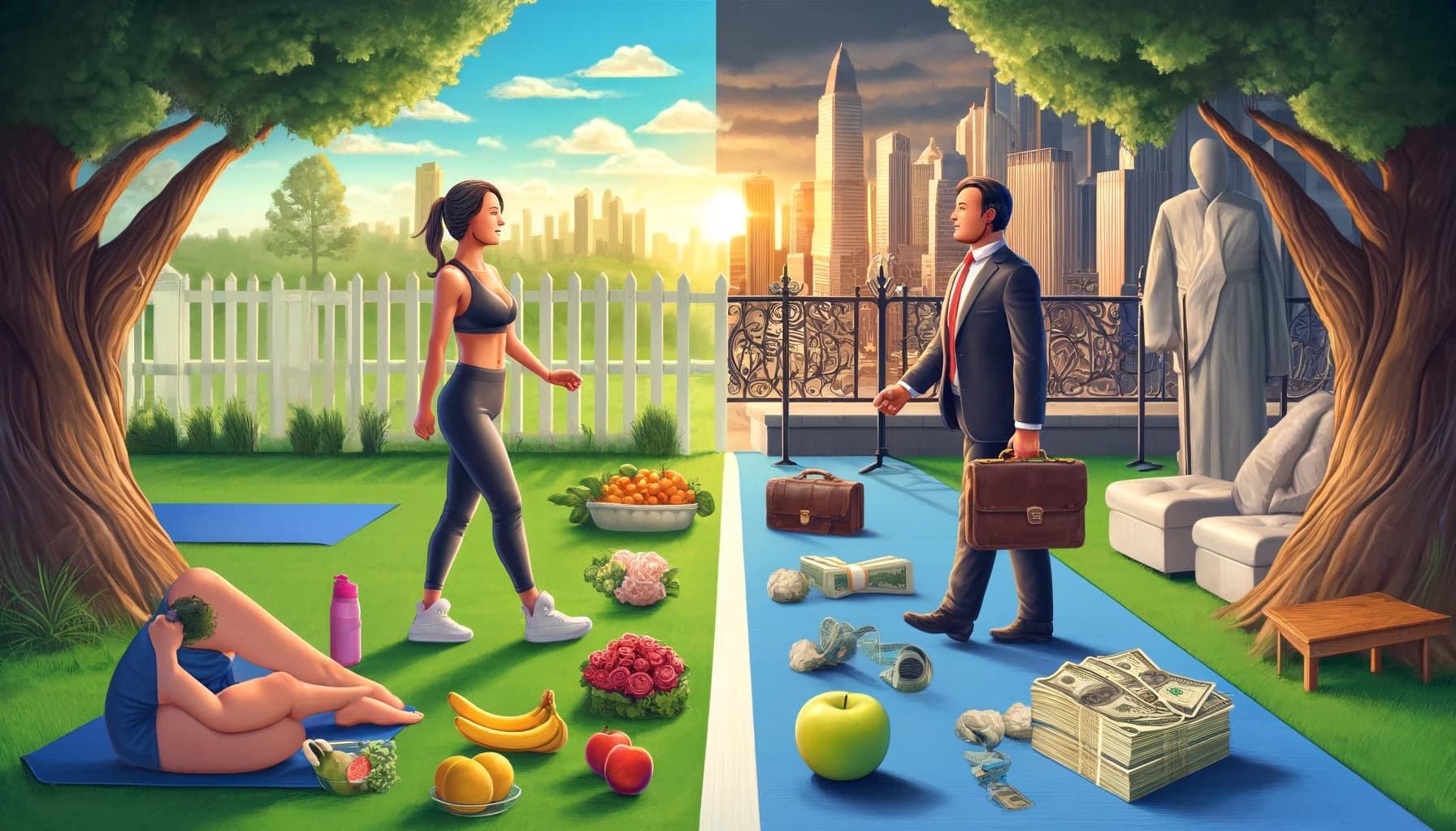 Kesehatan vs Uang: Duel Antara Hidup Sehat dan Kantong Tebal!