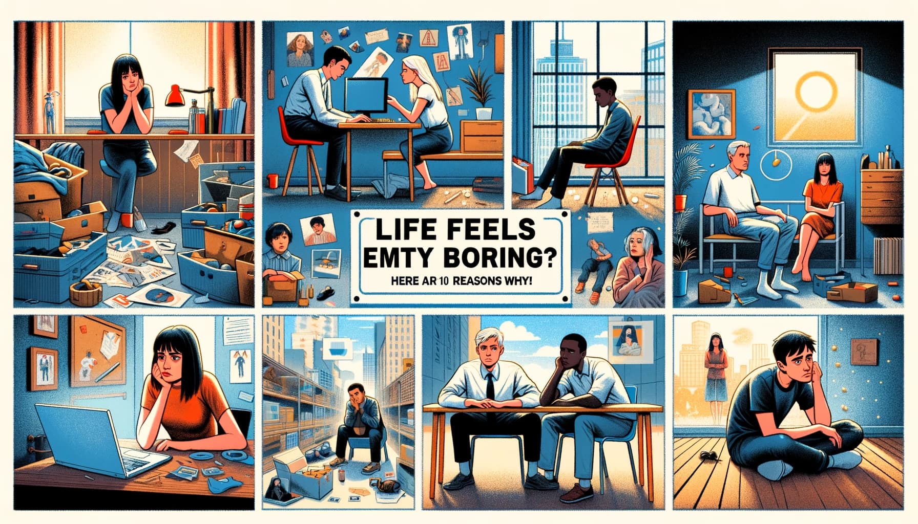 Kehidupan Kok Hampa dan Membosankan? Ini 10 Alasan Kenapa Merasa Gitu!