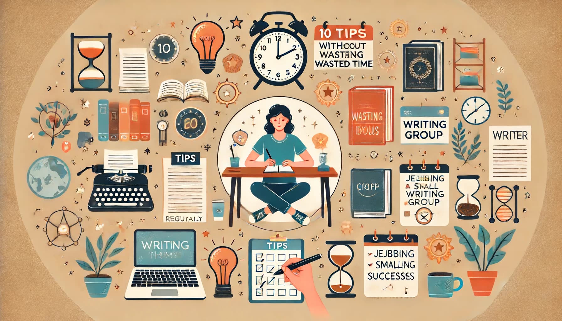 Cara Menjadi Penulis Tanpa Takut Waktu Terbuang: 10 Tips Buat yang Pengen Nulis