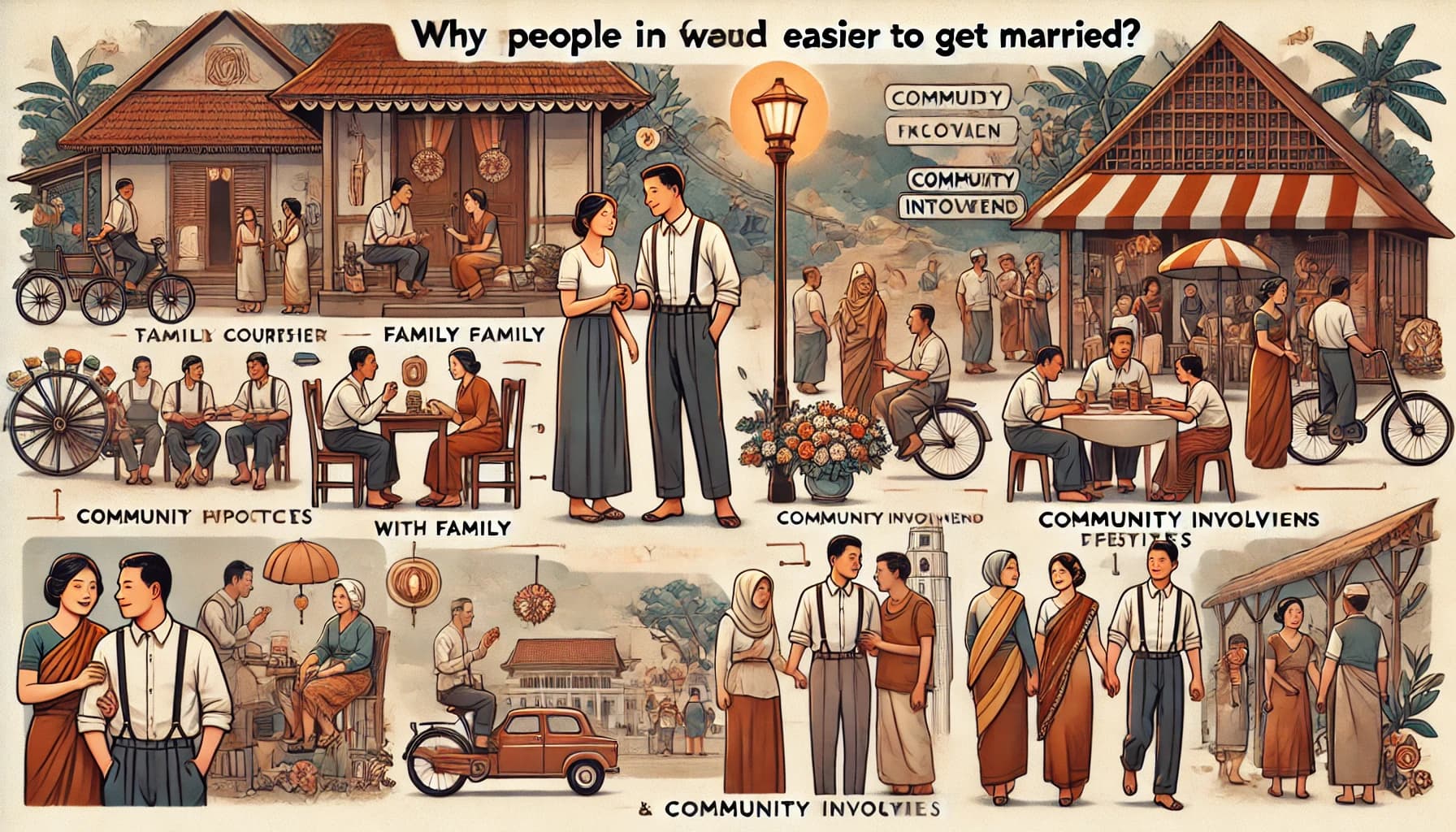 Kenapa Orang Zaman Dulu Mudah Menikah? Ini Jawabannya